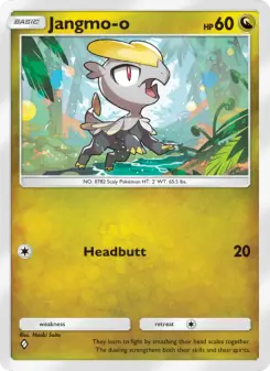 Pokémon-Karte Jangmo-o 125/155