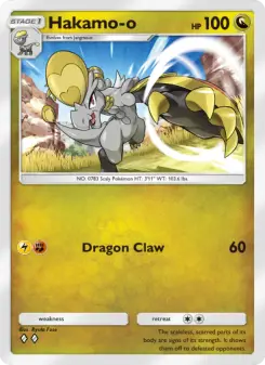 Pokémon-Karte Hakamo-o 126/155