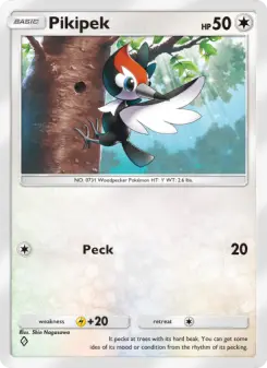 Pokémon-Karte Pikipek 133/155