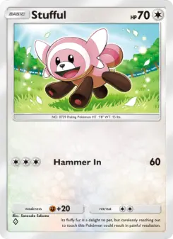 Pokémon-Karte Stufful 138/155