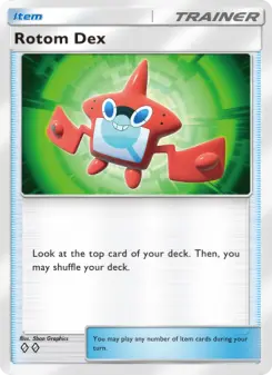 Pokémon-Karte Rotom Dex 145/155