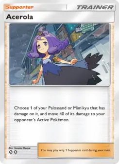 Pokémon-Karte Acerola 148/155