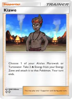 Pokémon-Karte Kiawe 150/155