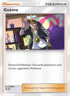 Pokémon-Karte Guzma 151/155