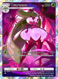 Pokémon-Karte Tsareena 158/155