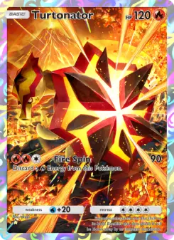 Pokémon-Karte Turtonator 161/155