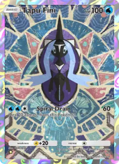 Pokémon-Karte Tapu Fini 164/155