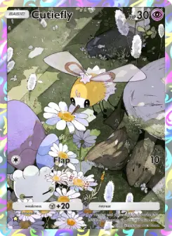 Pokémon-Karte Cutiefly 167/155