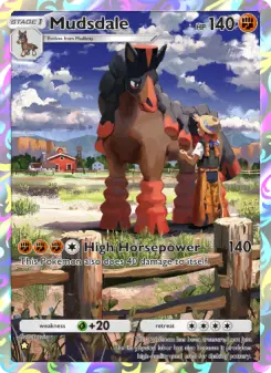 Pokémon-Karte Mudsdale 173/155