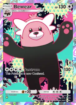 Pokémon-Karte Bewear 178/155