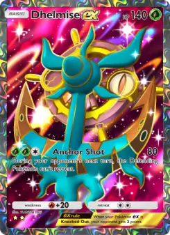 Pokémon-Karte Dhelmise ex 181/155