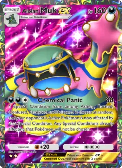 Pokémon-Karte Alolan Muk ex 188/155