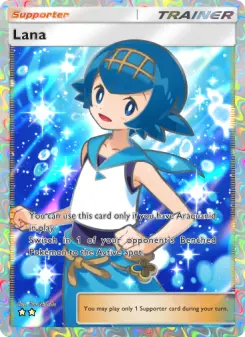 Pokémon-Karte Lana 194/155