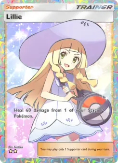 Pokémon-Karte Lillie 197/155