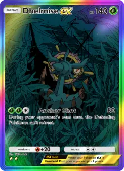 Pokémon-Karte Dhelmise ex 199/155