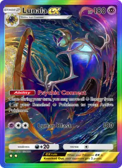 Pokémon-Karte Lunala ex 204/155