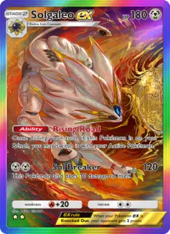 Pokémon-Karte Solgaleo ex 207/155