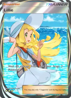 Pokémon-Karte Lillie 209/155