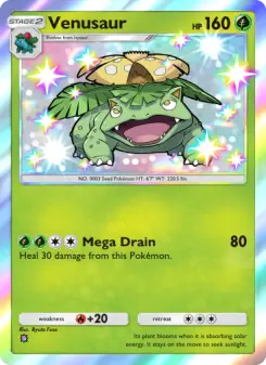 Pokémon-Karte Venusaur 212/155