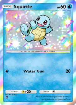 Pokémon-Karte Squirtle 215/155