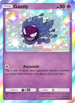 Pokémon-Karte Gastly 220/155