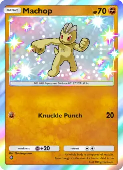 Pokémon-Karte Machop 223/155