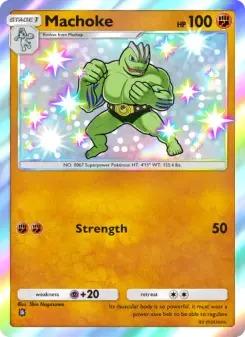 Pokémon-Karte Machoke 224/155