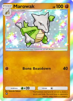 Pokémon-Karte Marowak 227/155