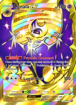 Pokémon-Karte Lunala ex 238/155