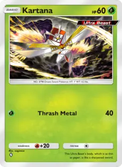 Pokémon-Karte Kartana 008/069