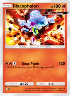 Pokémon-Karte Blacephalon 009/069
