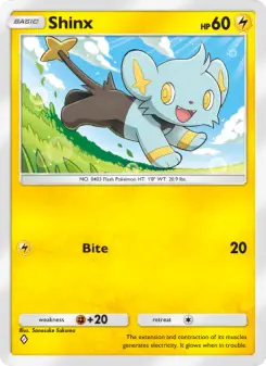 Pokémon-Karte Shinx 013/069