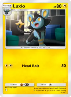Pokémon-Karte Luxio 014/069