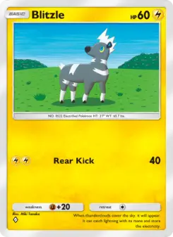 Pokémon-Karte Blitzle 016/069