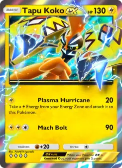 Pokémon-Karte Tapu Koko ex 019/069