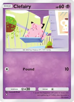 Pokémon-Karte Clefairy 022/069