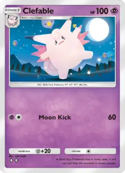 Pokémon-Karte Clefable 023/069