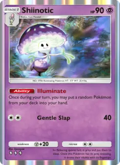 Pokémon-Karte Shiinotic 027/069