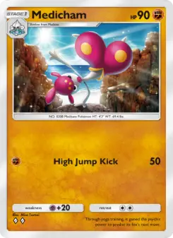 Pokémon-Karte Medicham 029/069