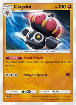 Pokémon-Karte Claydol 031/069