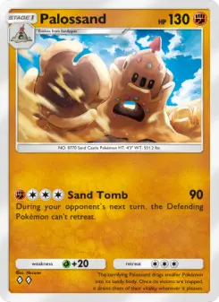 Pokémon-Karte Palossand 036/069
