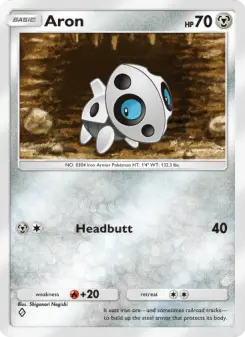 Pokémon-Karte Aron 048/069