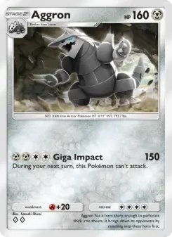 Pokémon-Karte Aggron 050/069