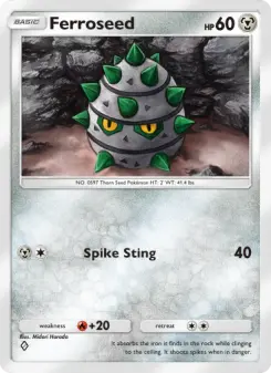 Pokémon-Karte Ferroseed 051/069