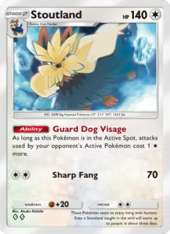 Pokémon-Karte Stoutland 056/069