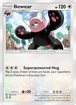 Pokémon-Karte Bewear 058/069