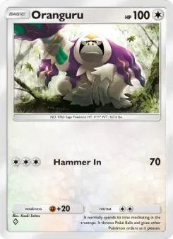 Pokémon-Karte Oranguru 059/069