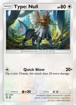 Pokémon-Karte Type: Null 060/069