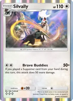 Pokémon-Karte Silvally 061/069