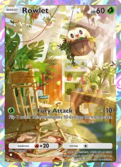 Pokémon-Karte Rowlet 070/069